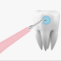 Przenośne elektryczne Sonic skaler dentystyczny ząb nazębny Remover przebarwienia na zębach tatar narzędzie dentysta wybielić zęby Cleaner higiena jamy ustnej 3
